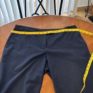 Jones New York Navy Signature Trousers